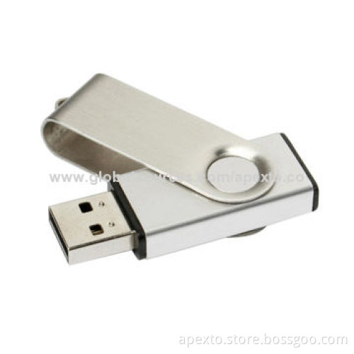 Metal USB Flash Drive, Available in Imprinted or Engraved Logos and Various Capacity